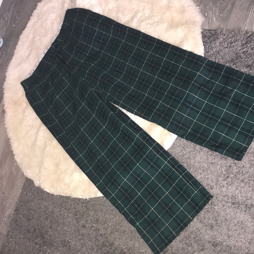 Plaid trousers